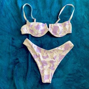 Cow Print Bathing Suit